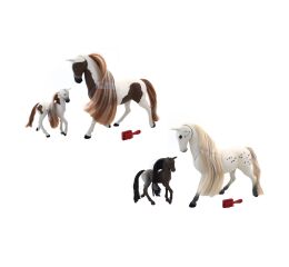 Royal Breeds - Kůň 20 cm s hříbátkem 8 cm