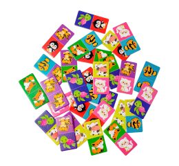 Far Far Land Domino s obrázky zvířátka 28 karet