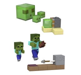 MC 8CM AKČNÍ FIGURKA S HERNÍMI DOPLŇKY ASST