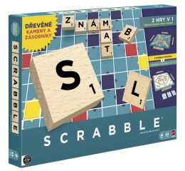 SCRABBLE DŘEVĚNÁ EDICE CZ