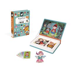 Janod Magnetická kniha Magnetibook Pohádky