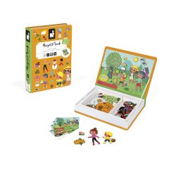 Janod Magnetická kniha Magnetibook Roční období