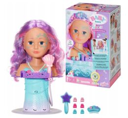 Starší sestřička BABY born Česací hlava Mořská víla