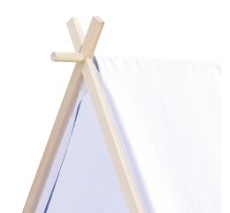 Stan domeček bílo šedý 150cm