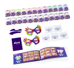 OKTO Samoschnoucí modelovací hmota set bílá a pastel 24 ks