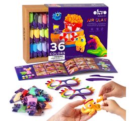 OKTO Samoschnoucí modelovací hmota set 36 barev