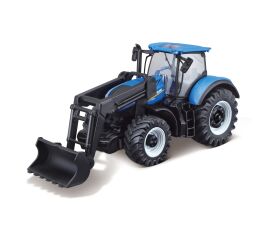 Bburago Farm Traktor New Holland s přední lžící 1:43