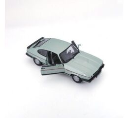 Bburago 1:24 Plus Ford Capri 1982 Light Green