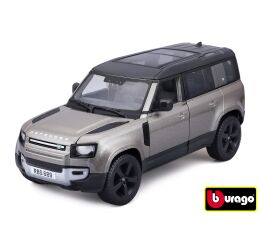 Bburago 1:24 Plus Land Rover Defender 110 Silver