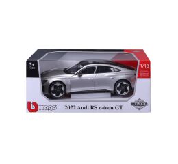 Bburago 1:18 Top Audi RS E-tron GT Silver