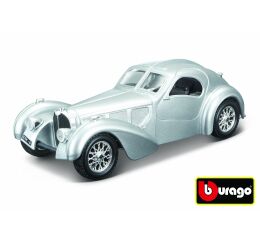 Bburago 1:24 Bugatti Atlantic stříbrná