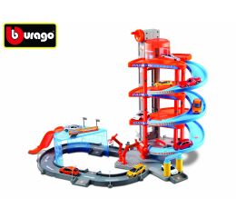 Bburago garáž Street Fire - Mega Dealer Showroom