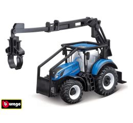 Bburago  Farm Traktor 10cm New Holland T7.315 HD - lesní traktor