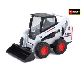Bburago 10 cm Bobcat S590 Skid-Steer Loader w/bucket