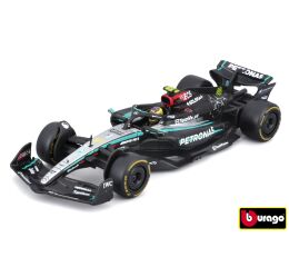 Bburago 1:43 RACE Formula F1 - Mercedes-AMG F1 W15 Performance (2024) #44 Lewis Hamilton with driver