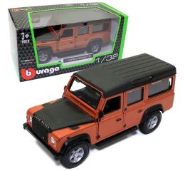 Bburago 1:32 Land Rover Defender 110 - hnědá