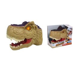Dino hlava s efekty na ruku 20 cm