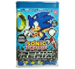 Jixelz REMIX Sonic puzzle plastové pixel art Sonic & Ring