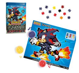 Jixelz REMIX Sonic puzzle plastové pixel art Runnin' Shadow