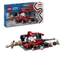LEGO® City 60443 Zastávka v boxech F1® a personál s vozem Ferrari