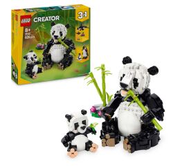 LEGO® Creator 3 v 1 31165 Divoká zvířata: Pandí rodinka