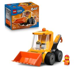 LEGO® City 60483 Autíčka – Stavební nakladač