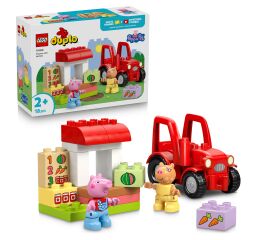 LEGO® DUPLO® Prasátko Peppa 10468 Traktor a tržnice