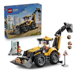LEGO® City 60480 Žlutý nakladač s rypadlem