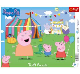 Trefl Puzzle vkládací 25 - Peppa Pig