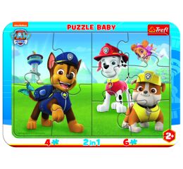Trefl Puzzle s rámečkem - Paw Patrol