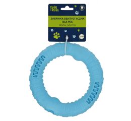 Hračka pro mazlíčky Dentální kroužek pro psy modrý 17 cm