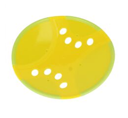 Hračka pro mazlíčky Létající disk pro psy žlutý 23 cm