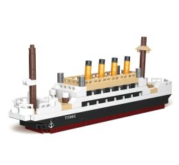 KOCO Stavebnice Titanic 271 dílků 13,5x2,5x4,5 cm