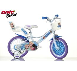 DINO Bikes - Dětské kolo 14"" Snow Queen 2022