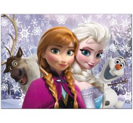 Frozen Puzzle Maxi 60 Elsa a Anna oboustranné 70x50 cm