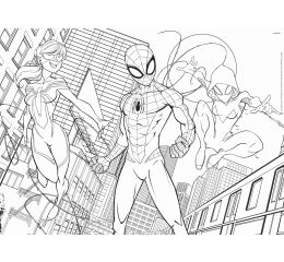 Lisciani Spider-Man maxi puzzle oboustranné 60