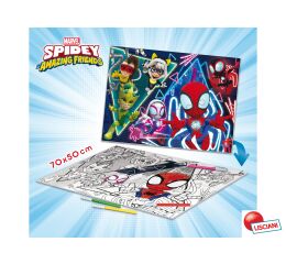 Spider-man Spidey Puzzle MAXI-FLOOR oboustranné 70x50 cm 35 dílků
