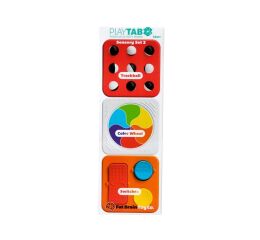 Fat Brain Sada senzorických hraček PlayTab Tile Set 2