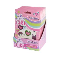 MARTINELIA Třpytivé tetování, 1 arch A5