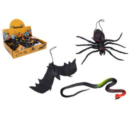 Had, netopýr a pavouk gumový mix