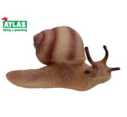 A - Figurka Hlemýžď pruhovaný 9 cm