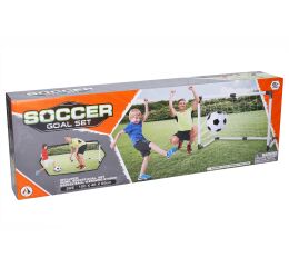 Fotbal set skládací branka 100x68 cm a míč