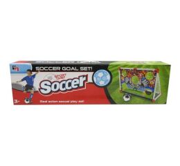 Fotbal set  branka s bodovými otvory 120x74 cm