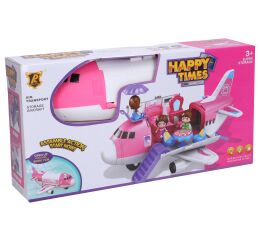 Letadlo s figurkami 34 cm