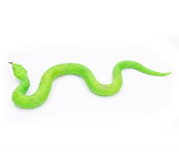 Had gumový měkký zelený 61 cm