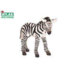 A - Figurka Zebra hříbě 7 cm