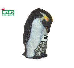 A - Tučňák a mládě 6 cm