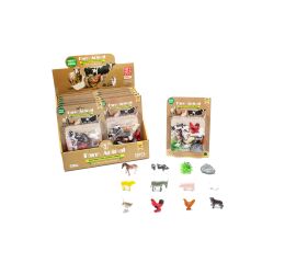 Zvířátka farma figurky set 12 ks 6 cm