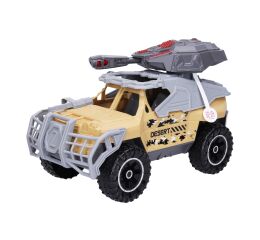 Auto vojenské s dělem a efekty 33,5 cm