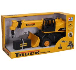 Jeřáb s efekty na setrvačník set kontejner 31 cm